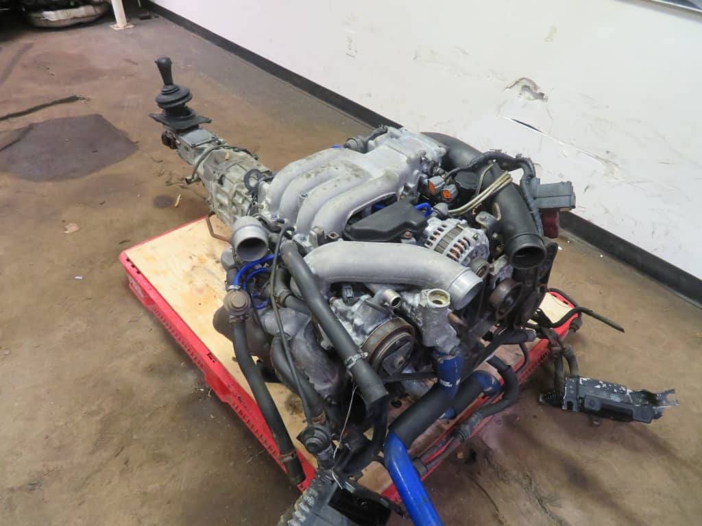 1996–1998 JDM Mazda RX-7 13B Twin Turbo Engine + 5-Speed Manual Transmission – Complete FD3S Swap Package - Image 2