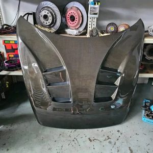 Mazda RX-8 SE3P RE Amemiya Carbon Bonnet – Original Used JDM Carbon Fiber Hood