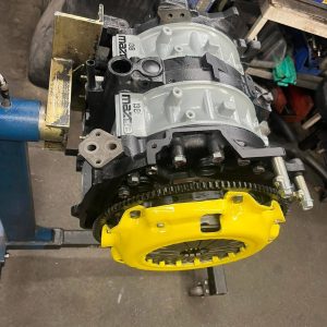 13B Cosmo Rotary Engine – In-House Built | Doweled, Half-Bridge Ported & Balanced Performance Engine