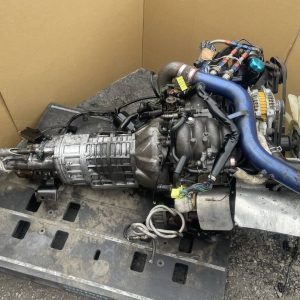 Mazda RX-7 Savanna E-FC3S Late Model 13B Turbo Engine & 5-Speed Manual Transmission Set