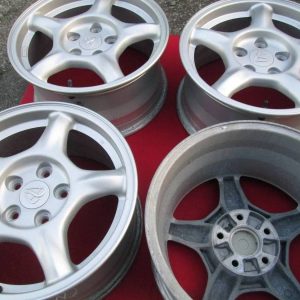 JDM Mazda FD3S RX-7 OEM Wheels – Fits RX-8 Roadster | Genuine Lightweight Mazda Alloy Wheel Set