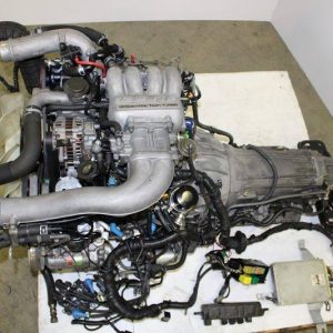 JDM Mazda RX7 FD 13B REW Twin Turbo Engine with 5 Speed Transmission – Complete Rotary Swap Package