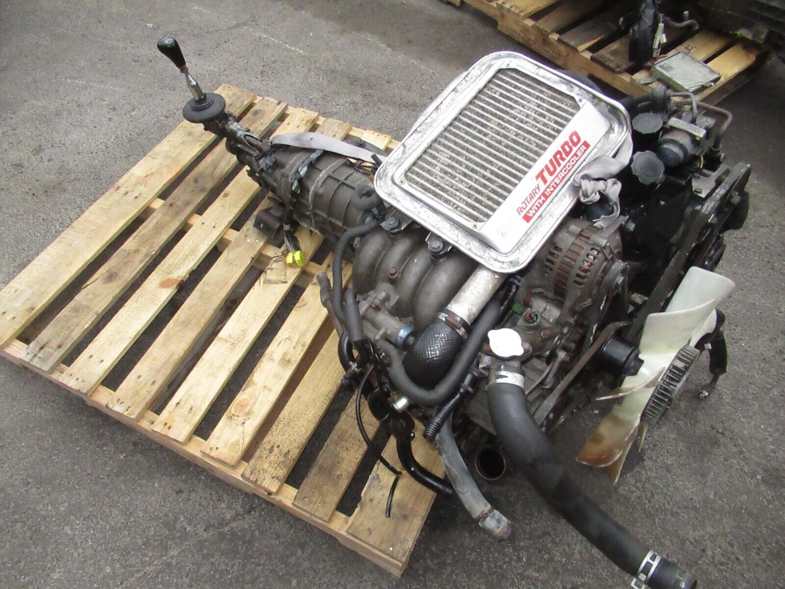 Used Mazda 13B-T Turbo Engine Assembly – Fits 1988-1991 RX7 FC3S - Image 5