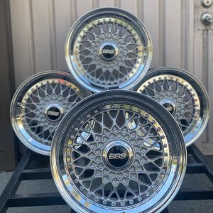 Original BBS Wheels for Mazda RX-7 – Genuine OEM BBS Wheel Set for Sale